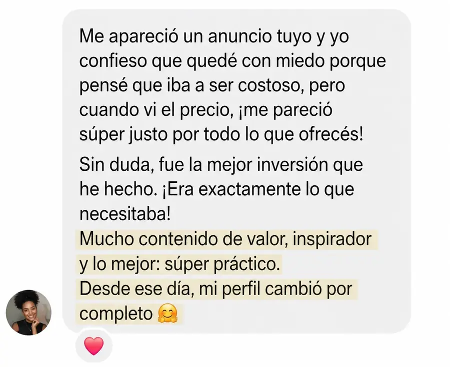 Testimonio cliente 2